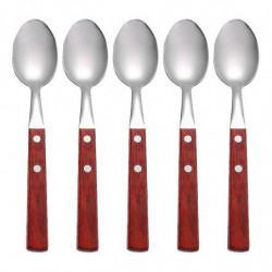 5pcs Western Food Spoons 5pcs Western Food Spoons