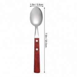 5pcs Western Food Spoons 5pcs Western Food Spoons