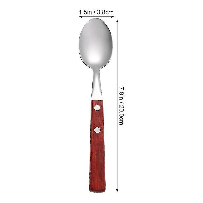 5pcs Western Food Spoons