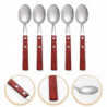 5pcs Western Food Spoons
