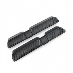 2x Black Eco-friendly And Durable Plastic For Easy Installation No 2x Black Eco-friendly And Durable Plastic For Easy Installation No