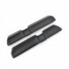 2x Black Eco-friendly And Durable Plastic For Easy Installation No