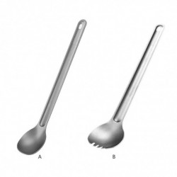 Long Handle Spoon Portable Barbecue Backpacking Tableware Baking Long Handle Spoon Portable Barbecue Backpacking Tableware Baking