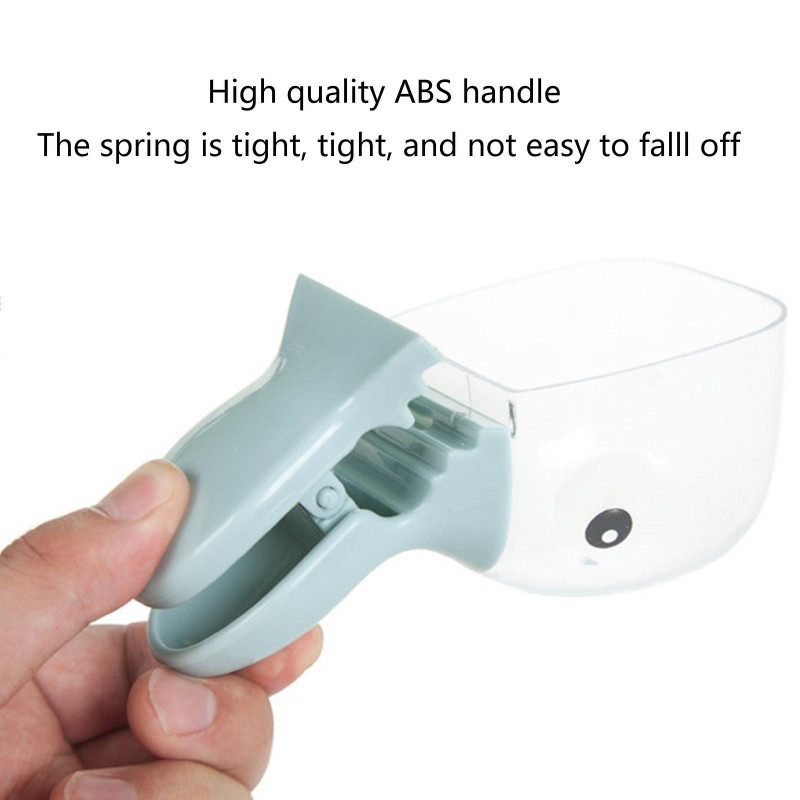 Cute Cartoon Pet Food Scoop Plastic Duckbilled Sealed Clip For Cat Dog Food Spoon Multi-purpose Feeder Water Bowl [...]