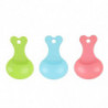 2Pcs Plastic Pet Food Spoon Dog Cat Food Shovel Feeder Pet Feeding Supplies Pink Green Blue Optional