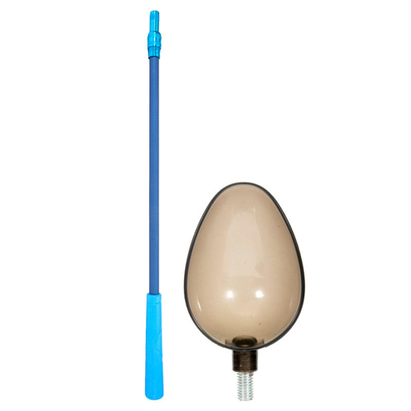 Pelle de lancer d’appât en plastique robuste pour nourrir les particules Bouillettes Pêche à la carpe