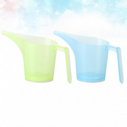 2pcs Cup Measuring Funnel Pitcher Candy Color with Scale Daily Kitchen Ware Supplies (Random Color) 2pcs Cup Measuring Funnel Pitcher Candy Color with Scale Daily Kitchen Ware Supplies (Random Color)