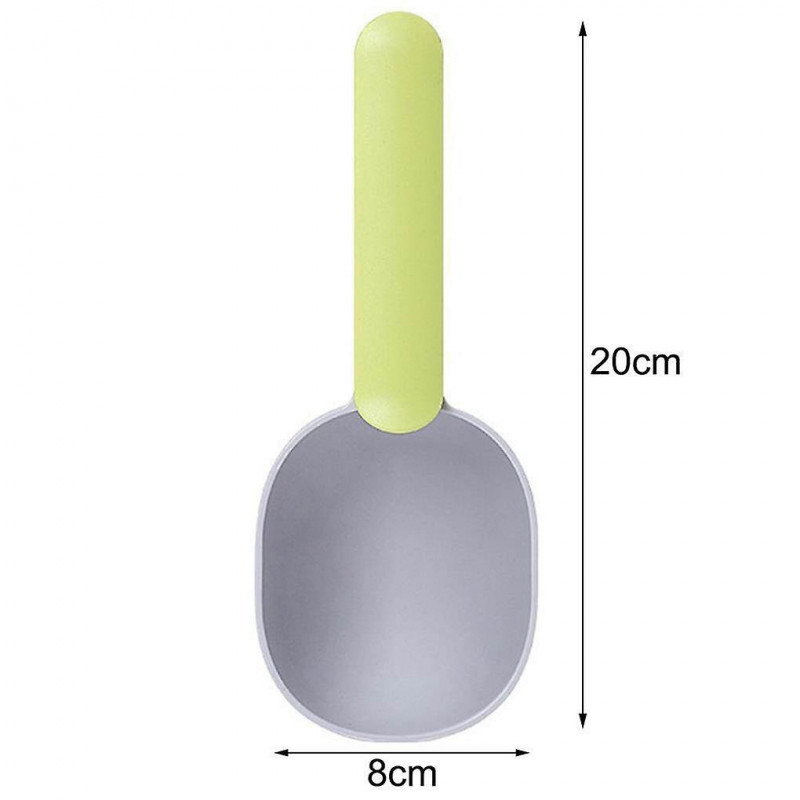 Multifunctional dog food spoon pet spoon dog food feeding spoon with sealed bag clip creative measuring cup