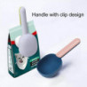 Multifunctional dog food spoon pet spoon dog food feeding spoon with sealed bag clip creative measuring cup