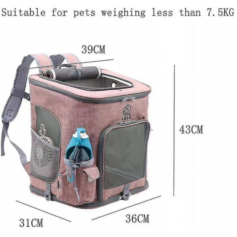 Dog Backpack Foldable Bag For Dogs And Cats.-xdd