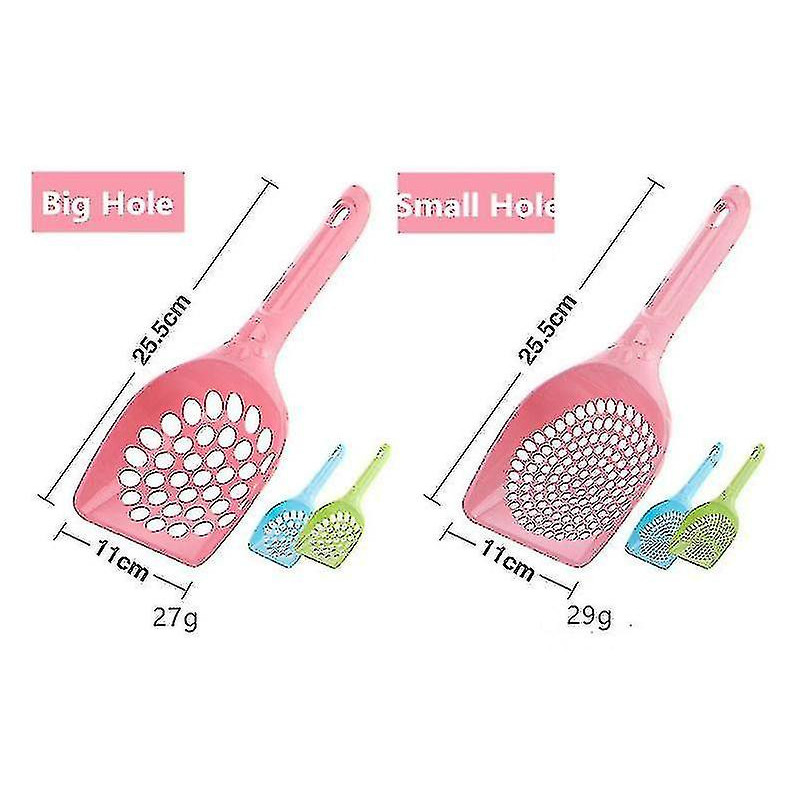 Cat Litter Scoop Pet Care Sand Waste Scooper Pelle Outil de nettoyage creux Style Creux Léger Durable Facile à nettoyer