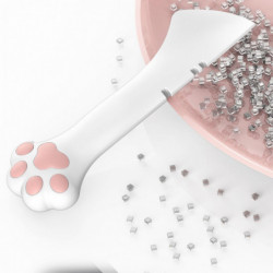 Cat Jar Opener Multifunction Pet Canned Spoon with Cat Paw Design for Pet Food Supplies Cat Jar Opener Multifunction Pet Canned Spoon with Cat Paw Design for Pet Food Supplies