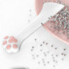 Cat Jar Opener Multifunction Pet Canned Spoon with Cat Paw Design for Pet Food Supplies