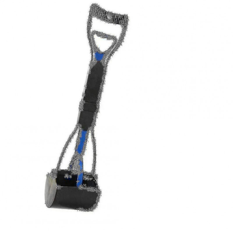 Pet Pooper Scooper, 24'' Inch Long Handle Solid Serrated Teeth Cleaning Pickup Clip Poop Scoop