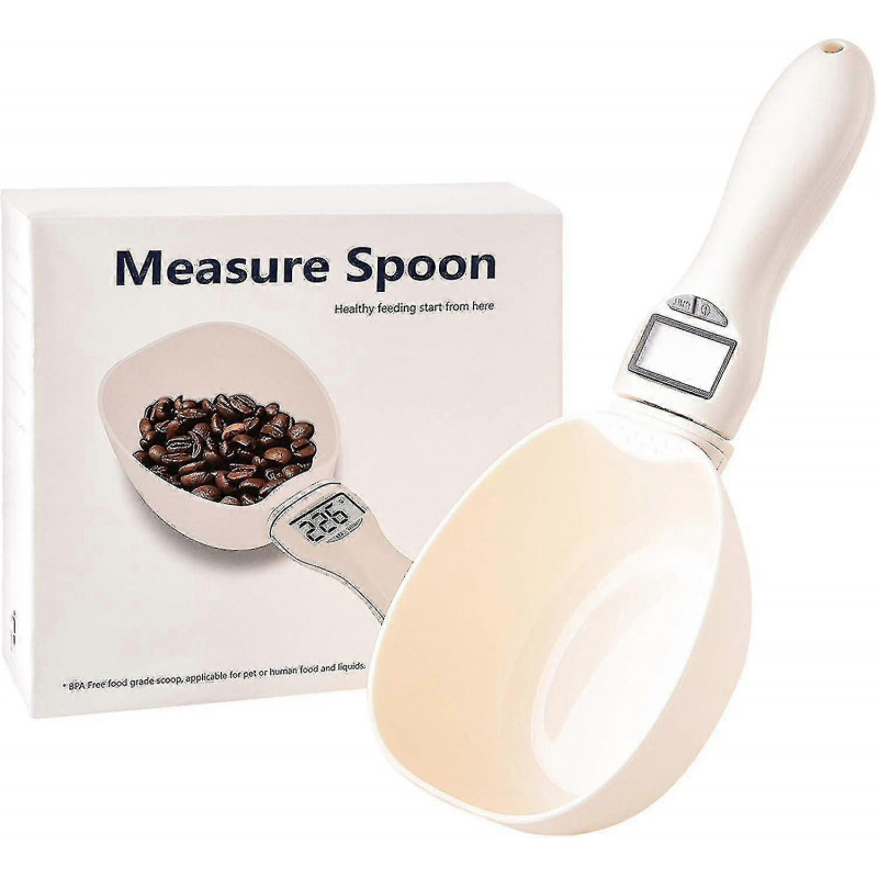 Digital Kitchen Scale Spoon with LCD Display - 800g Capacity