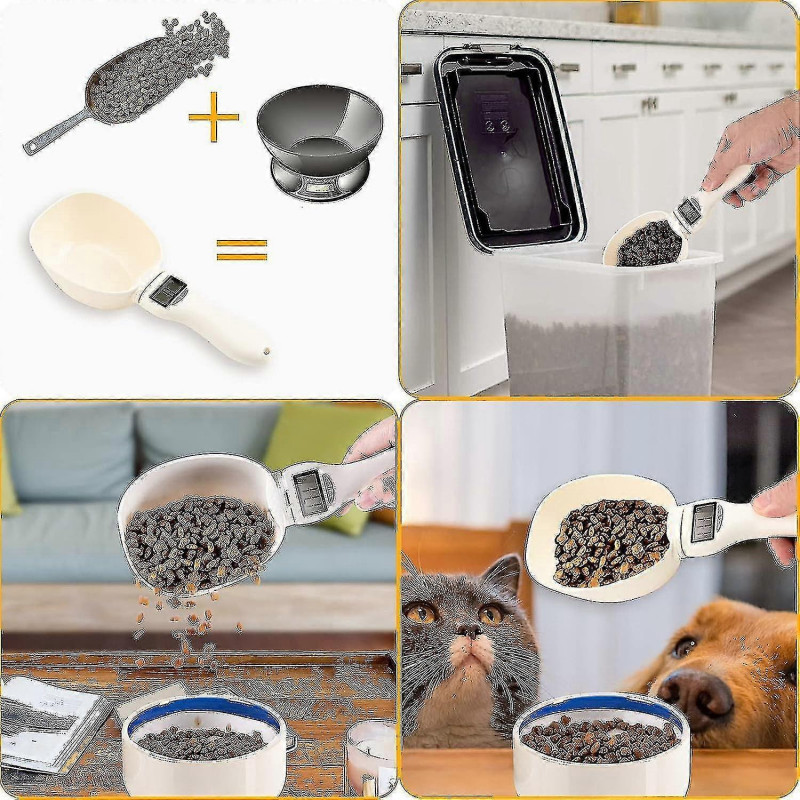 Digital Kitchen Scale Spoon with LCD Display - 800g Capacity