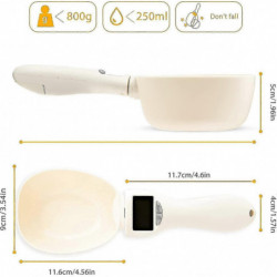 Digital Kitchen Scale Spoon with LCD Display - 800g Capacity Digital Kitchen Scale Spoon with LCD Display - 800g Capacity