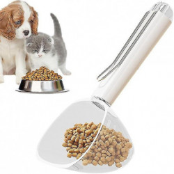 Cat Food Measuring Cup, Spoon for Dog Food - Dog Food Scoop with Measuring Lines - Pet Food Measuring Cup and Spoon Cat Food Measuring Cup, Spoon for Dog Food - Dog Food Scoop with Measuring Lines - Pet Food Measuring Cup and Spoon