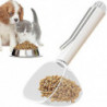 Cat Food Measuring Cup, Spoon for Dog Food - Dog Food Scoop with Measuring Lines - Pet Food Measuring Cup and Spoon