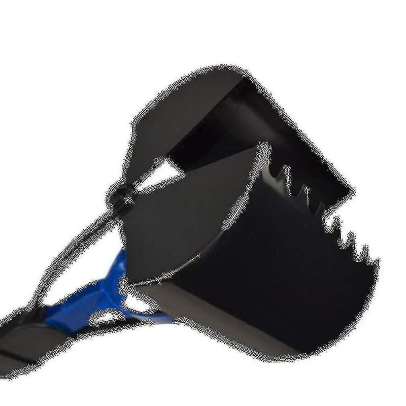 Pet Pooper Scooper, 24'' Inch Long Handle Solid Serrated Teeth Cleaning Pickup Clip Poop Scoop