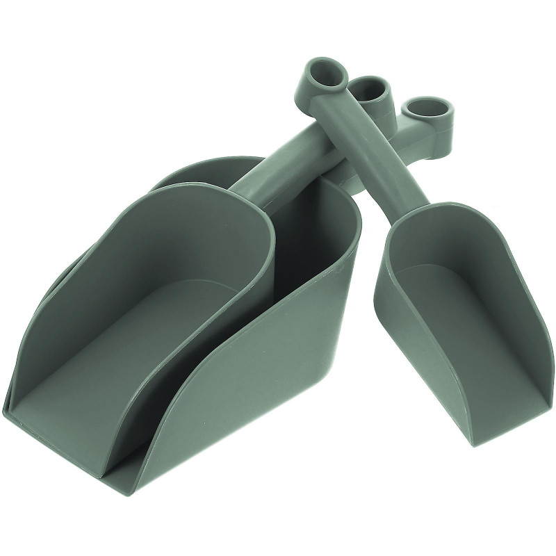 3pcs Multi-Functional Scoops Plastic Gardening Tool Flowerpot Shovel Scoop