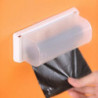 1 Set Kitchen Storage Box Transparent And Visible Wall Mounted Punch-free No Marking Garbage Bag Storage Box For [...]