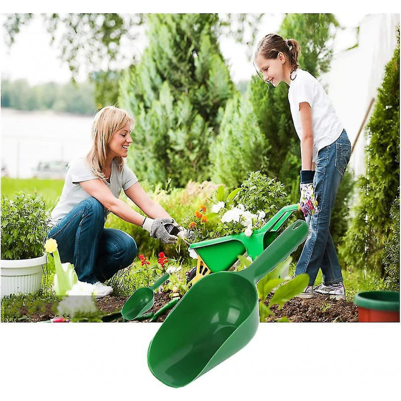 2pcs Plastic Scoop Multi-function Spoons Deep Shovel Cultivation Garden Tool For Pet Food Dry Goods Candies [...]