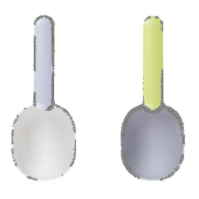 2pcs Pet Food Scoop avec poignée, adapté aux chiens chats et autres animaux domestiques