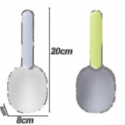 2pcs Pet Food Scoop avec poignée, adapté aux chiens chats et autres animaux domestiques 2pcs Pet Food Scoop avec poignée, adapté aux chiens chats et autres animaux domestiques