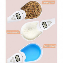 Dog Measuring Spoon, Electronic Measuring Spoon With Lcd Display, Detachable Dog Measuring Spoon, Electronic Measuring Spoon With Lcd Display, Detachable
