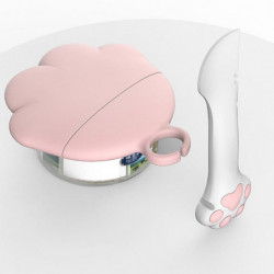 Pet Canned Spoon Plastic Jar Opener Kitten Puppy Feeding Food Scoop Cat Dog Pet Canned Spoon Plastic Jar Opener Kitten Puppy Feeding Food Scoop Cat Dog
