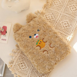 Sac de rangement plat en peluche Cartoon pratique à utiliser et facile à nettoyer pour les amis collègues de la famille Sac de rangement plat en peluche Cartoon pratique à utiliser et facile à nettoyer pour les amis collègues de la famille