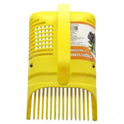 Plastic Berry Picker Tool Blueberry Rake Scoops With Ergonomic Handle For Picking