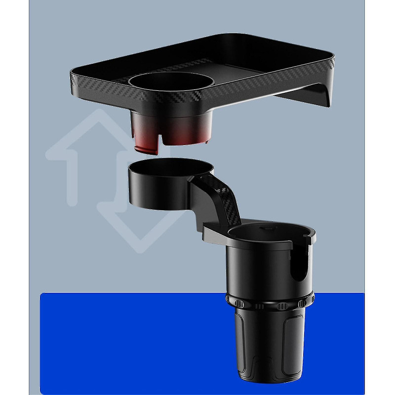 Car Swivel Mount Holder Travel Cup Coffee Table Stand Food Tray 360 Swivel Arm