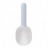 Multifunctional dog food spoon pet feeding spoon with sealed bag clip