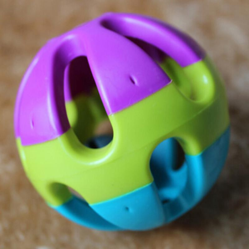 Random 1 Pcs Pet Small Dog Cat Kitten Puppy Play Training Chew Fetch Catch Funny Ball Toy