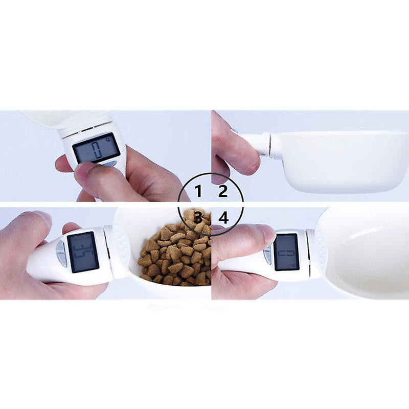 Mimigo Pet Food Measuring Scoop Dog Cat Food Detachable Digital Spoon Kitchen Baking Scale Handled Coffee Bake [...]