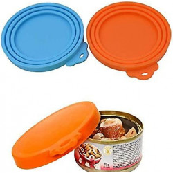 2 Pcs Pet Food Can Lids,pet Food Cans Soft Silicone Dog Cat Can Lids 1 Fit 3 Standard Size Food Can Lids For Cat [...]