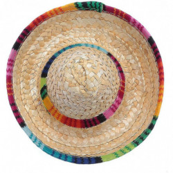Chapeau de paille pour animaux de compagnie Drôle mexicain Sombrero Cap Décorations de fête pour anniversaire pour [...]
