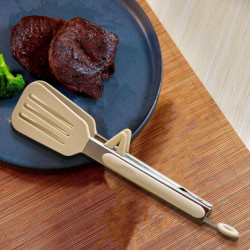 Silicone Food Clip Stainless Steel Food Clip Outdoor Barbecue Clip Steak Clip Bread Clip Scalding Barbecue Meat [...]