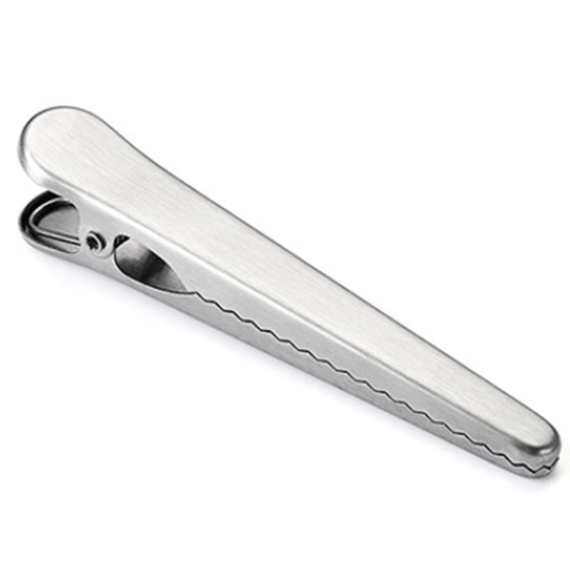 10Pcs Stainless Steel Food Storage Bag Sealing Machine Sealing Clip Kitchen Household Clip Tool