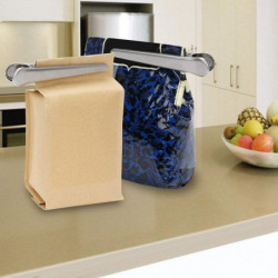 10Pcs Stainless Steel Food Storage Bag Sealing Machine Sealing Clip Kitchen Household Clip Tool 10Pcs Stainless Steel Food Storage Bag Sealing Machine Sealing Clip Kitchen Household Clip Tool