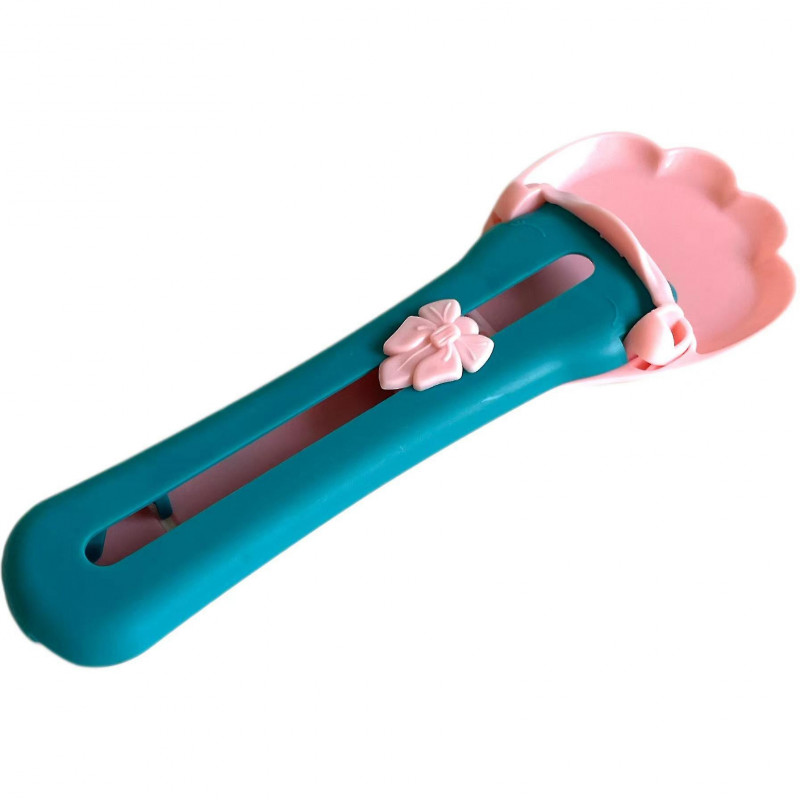 Pink spoon cat strip squeezer cat canned spoon cat strip spoon liquid food spoon cat food utensil SHZNV