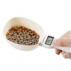 Cuillère de mesure multifonctionnelle, échelle de mesure d’alimentation pour animaux de compagnie Cuillère de mesure multifonctionnelle, échelle de mesure d’alimentation pour animaux de compagnie