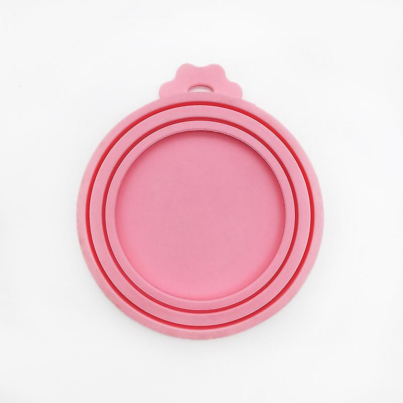 Pet Food Can Lids, Universal Size Fit Small Medium Large Cansbluepink8pcs