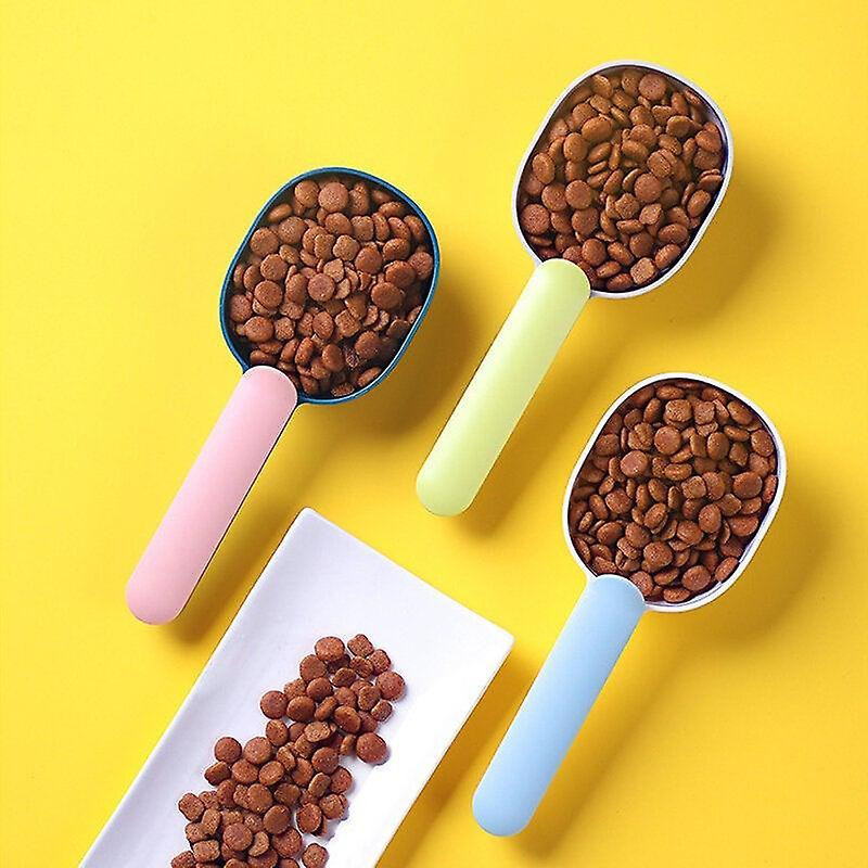 Multifunctional Pet Food Shovel Spoon Dog Cat Feeding Spoon Portable Pet Feed Supplies