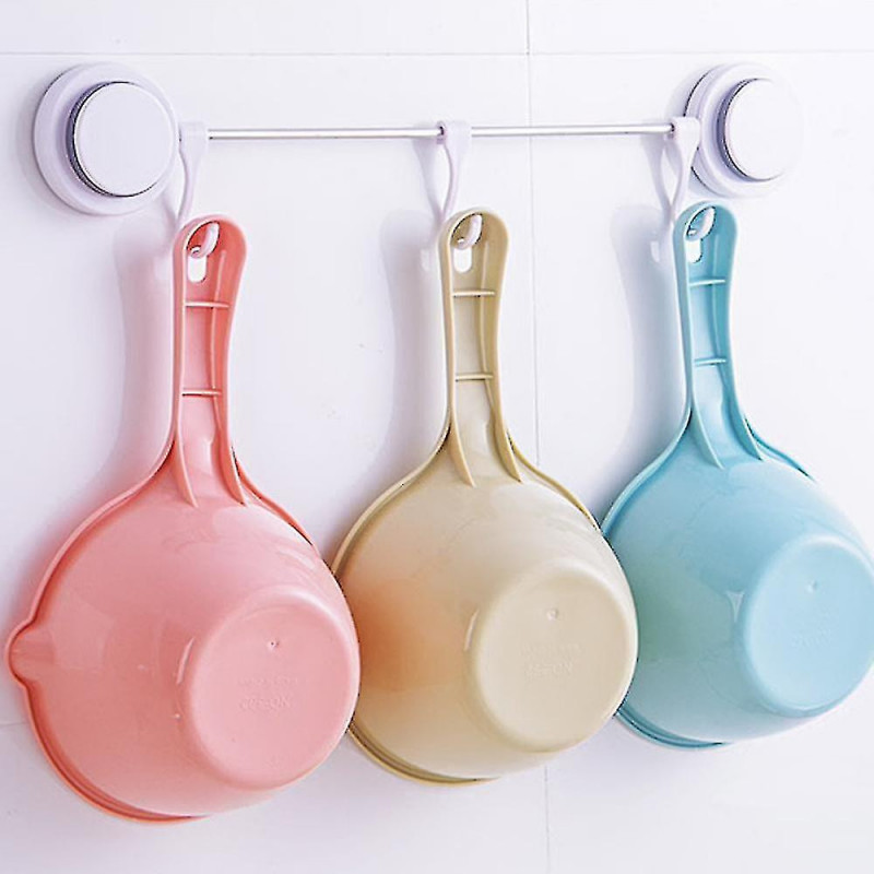 6 Pack Plastic Bathing Ladle Spoons, Thicken Kitchen Ladles Bathroom Water Scoop Cup, Water Dipper With Handle [...]