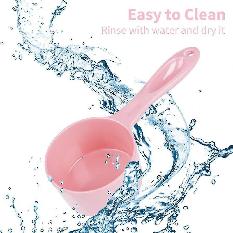 Super Design Sturdy Melamine Food Scoop For Dogs Cats Birds, Measuring Cup, Long Comfortable Handle