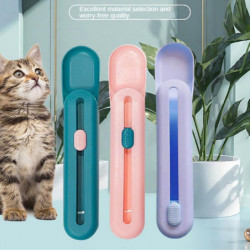 Feeder Pet Cat Strip Squeezer Cat Food Spoon Pet Supplies Pet Feeding Spoon Feeder Pet Cat Strip Squeezer Cat Food Spoon Pet Supplies Pet Feeding Spoon