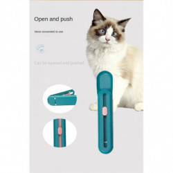 Feeder Pet Cat Strip Squeezer Cat Food Spoon Pet Supplies Pet Feeding Spoon Feeder Pet Cat Strip Squeezer Cat Food Spoon Pet Supplies Pet Feeding Spoon